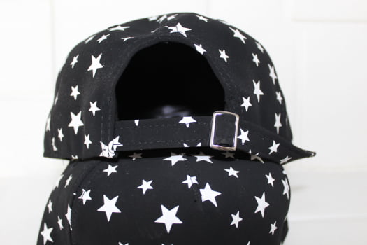 Boné Premium Preto estrelas