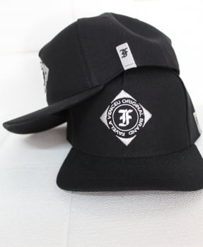 Boné Favela Venceu- Preto snapback