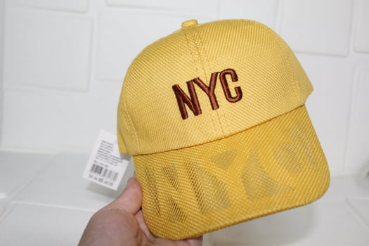 Boné Nyc Infantil- AMARELO