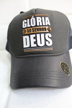 Boné Glória ao Senhor Deus